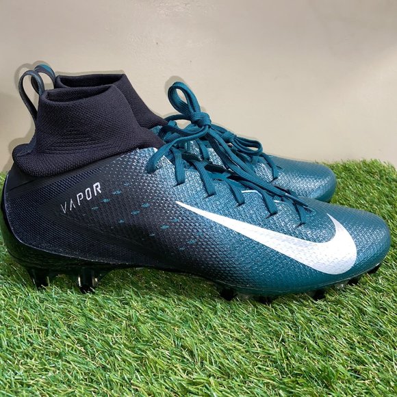 Nike Vapor Untouchable Pro 3 NFL Eagles PE Football Cleats AO3021-003 Size 12.5 main image 6